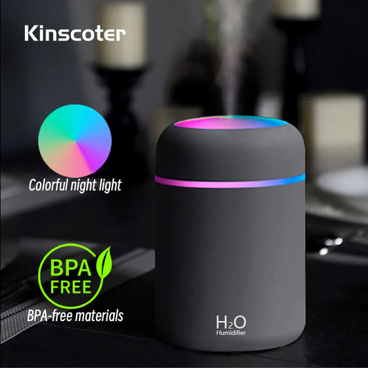 Transform Your Space with Our 300ml Portable Mini USB Aroma Diffuser – Breathe Easy, Anywhere!