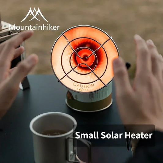 Experience the Warmth of the Great Outdoors with Our Portable Mini Sun Gas Heating Stove!