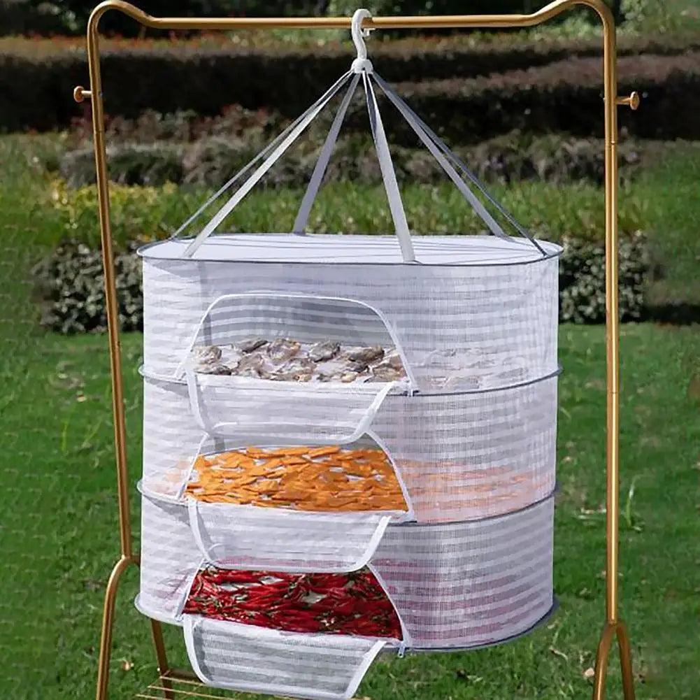 1 Layer Hanging Mesh Drying Basket
U-shaped Zipper Hanging Drying Net
Outdoor Foldable Mesh Dryer