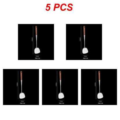 1. Wok Spatula Iron Tool Set
2. Ladle Tool Set
3. Stainless Steel Cooking Equpment
4. Kitchen Accessories