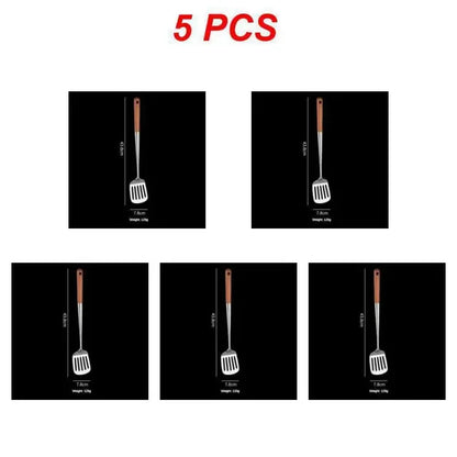 1. Wok Spatula Iron
2. Ladle Tool Set Spatula
3. Stainless Steel Cooking Equipment
4. Kitchen Accessories