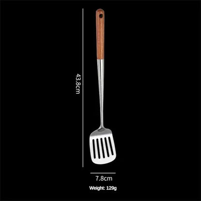 - Wok Spatula
- Iron Ladle Tool Set
- Stainless Steel Cooking Equipment
- Kitchen Accessories