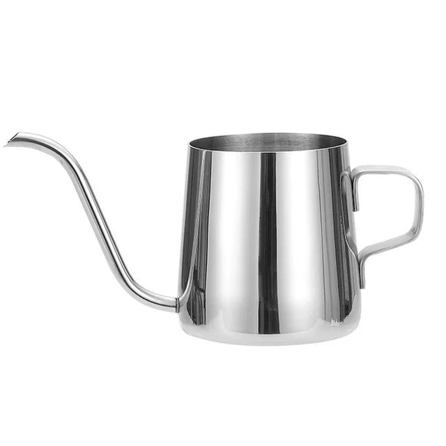 250/350ml 304 Stainless Steel Pour Over Kettle Gooseneck Spout Tea Pot