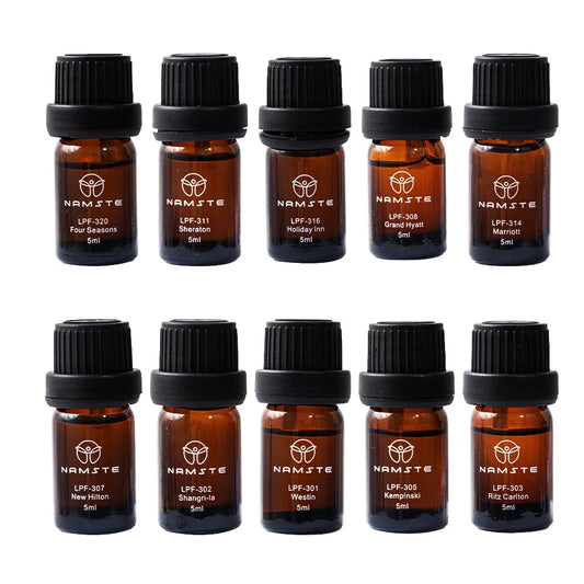 100% PURE Essential Oils Set
Hotel Series Fragrance Oil
Aroma Diffuser Machine Scents