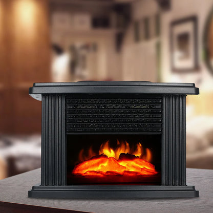 1000W Electric Fireplace Heater
Portable Stove Heater
Desktop Flame Air Warmer Fan
Living Bedroom Winter Heater
