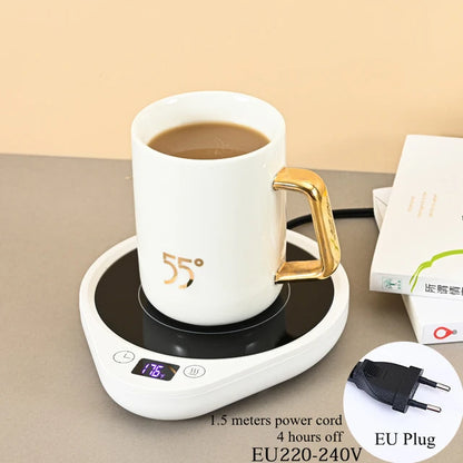 Household Electric Heating Coaster Mug Warmer Pad