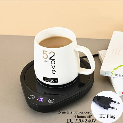 Household Electric Heating Coaster Mug Warmer Pad