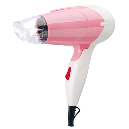 1100W Travel Hair Dryer
Folding Handle
Hot and Cool
2 Speed Setting
Compact Lightweight Blow Dryer
Pink
Blue