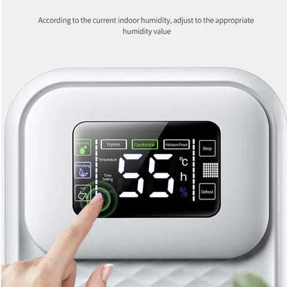 Household Intelligent Dehumidifier Moisture Absorption Small Silent Wardrobe Drying Timing Remote Control