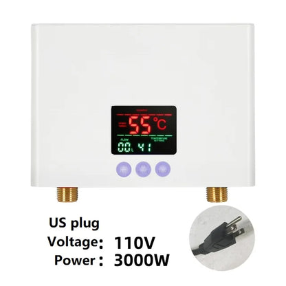 110V 3000W Instant Electric Water Heater
220V 5500W Instant Electric Water Heater