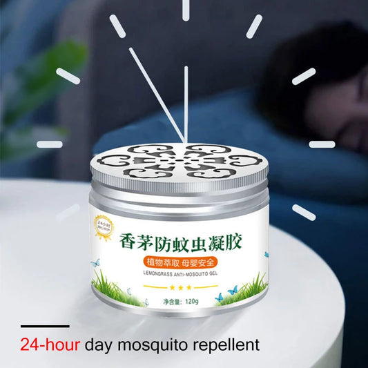 Mosquito Repellent Gel - Citronella Plant Extract - Safe for Infant Children Pregnant Women