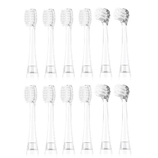 12PCS For Seago Children Sonic Electric Toothbrush