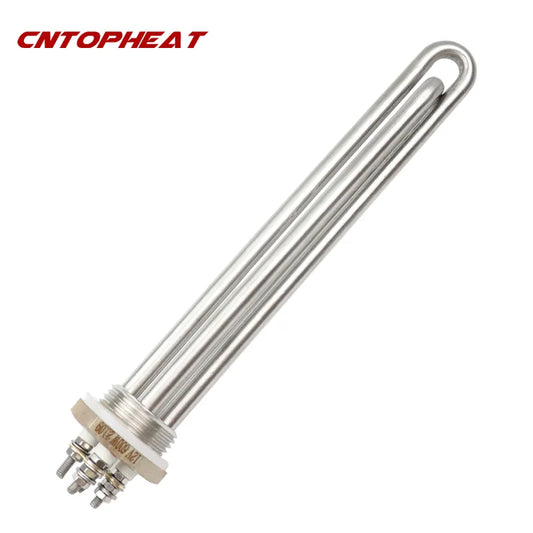 12v 600w 1" BSP Heating Element Tubular Electric Heater Immersion dc Solar Water Heater Element