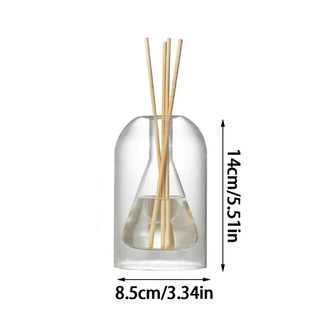 130ml Aromatherapy Diffuser Bottle Glass Essential Oil Bottles