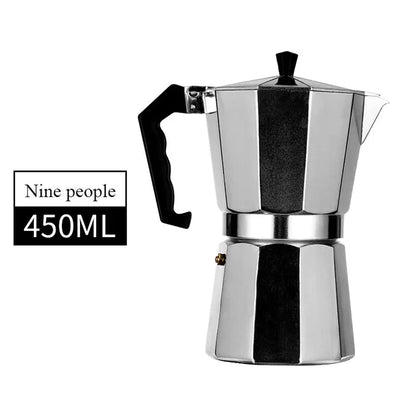 Aluminum Moka Pot
Electric Burner Stove Top Coffee Maker
Espresso Percolator
Mocha Kettle Heater
Home Household