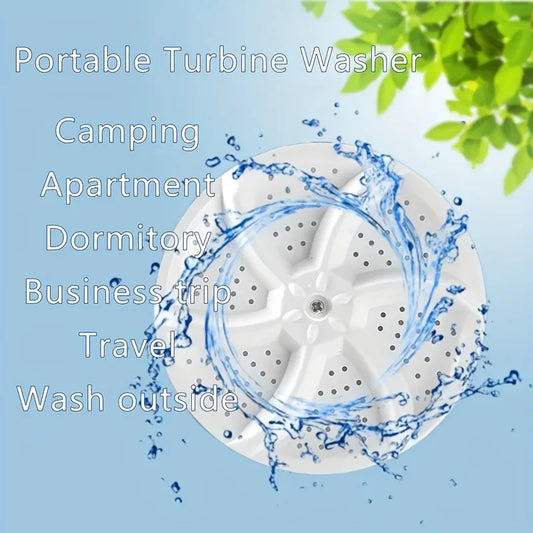 Portable Turbo Washing Machine for Baby Clothes, Underwear, Socks