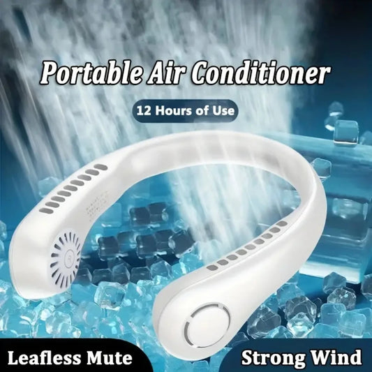 Rechargeable Portable Neck Fan
Bladeless Personal Fan For Outdoor Sports
Hands-Free Cooling Solution