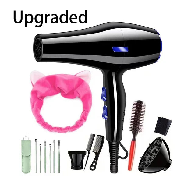 Salon Professional Electric Hair Dryer
Strong Wind Hand Blower Dryer 
Hair Dryer Accessories
