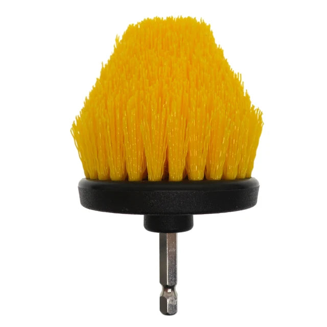 Electric Brush Attachment Set Drill Power Scrubber 2.5 Inch For Car Polisher Bathroom Kitchen Automotive Detail Cleaning