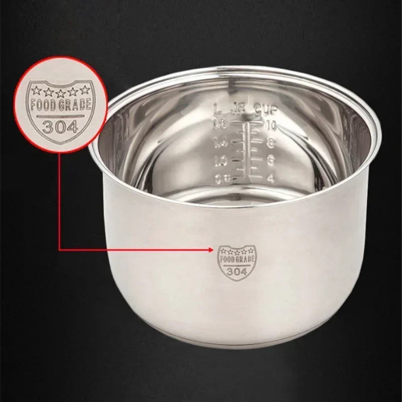 Rice Cooker Food Cooker Lids
Rice Cooker Inner Cooking Pot Liner Container
Stove Cover