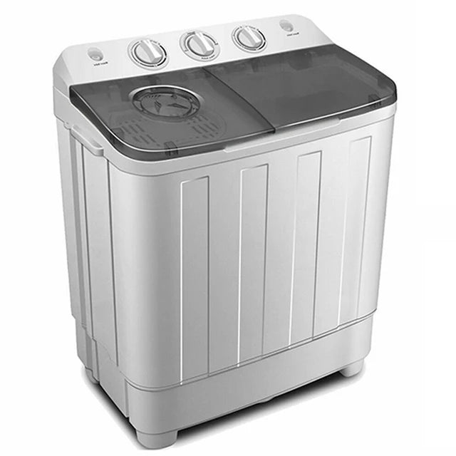 Portable Washing Machine and Dryer Combo with Drainage Pump - Semi-automatic Washer