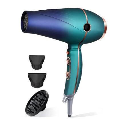 2000W Professional Salon Hair Dryer with Diffuser Nozzle