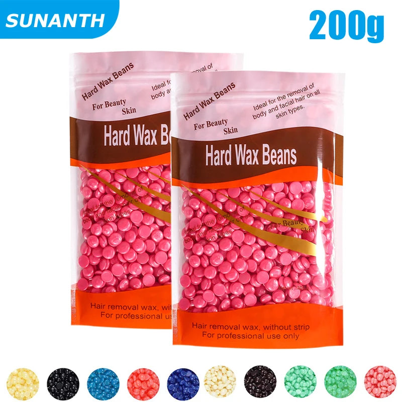 200g Waxing Wax Beans for Hair Removal