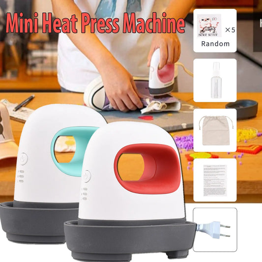 2023 Portable Mini Iron Heat Press Machine
Short Sleeve DIY Label Hot Stamping Machine
T-Shirt Printing Easy Heating Transfer