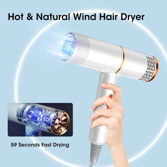 2023 Professional Hair Dryer High Power Infrared Anion Hammer Cold Hot Air Salon Hair Dryer