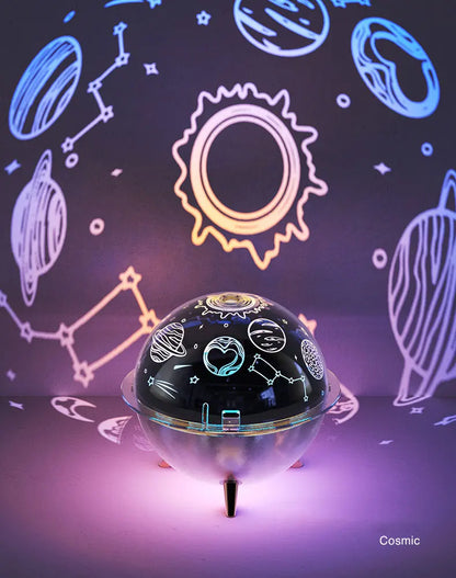 2024 Universe Ocean Projector Lamp Humidifier 
USB Mini Home Office Air Humidifier Diffuser