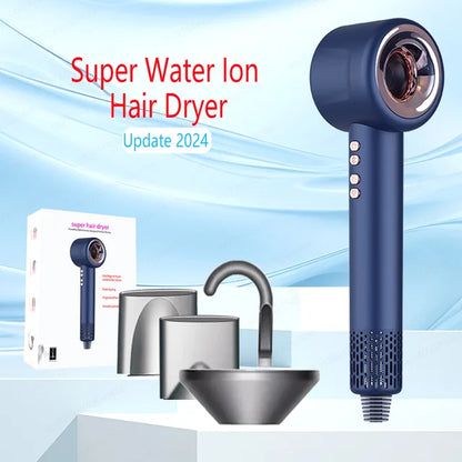 2024 New Water Negative Ionic Hair Dryer Professional Leafless Hair Dryer  Hot/ Cold Blow Dryer  Hairdryer Home Appliance
2024 New Water Negative Ionic Hair Dryer
Professional Leafless Hair Dryer
Hot/ Cold Blow Dryer
Hairdryer Home Appliance