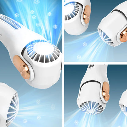 2024 New Wearable Neck Fan Portable MINI Air Conditioner Bladeless Fan USB
Venty Fan Portable with Tilting Super Strong Wind.