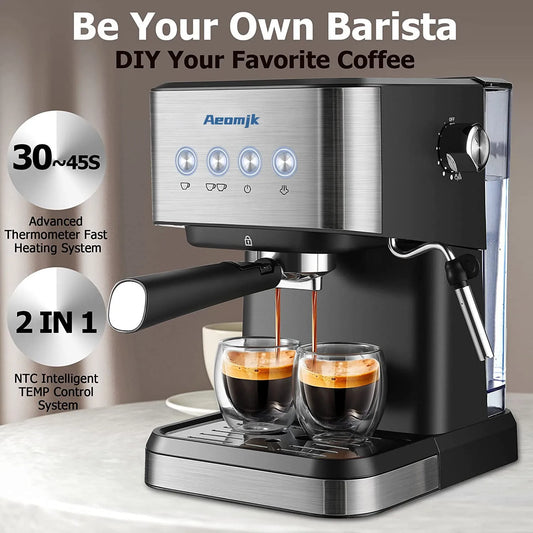20Bar Italian Coffee Machine 110v\220V US Regulations European Regulations