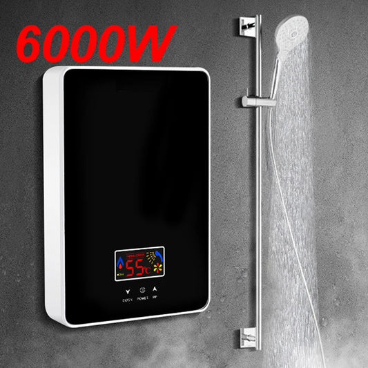 Instant Tankless Electric Hot Water Heater 6000W