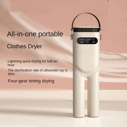 220V Dryer Folding Portable Clothes and Shoes Dryer Travel and Business Dormitory Mini Clothes Dryer Sterilizing Clothes Hanger

Mini Clothes Dryer
