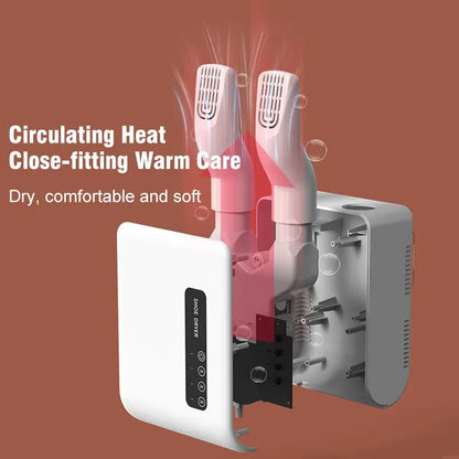 Electric Shoes Dryer Bake Shoe Gloves Drying Machine Sterilizer Boots Drier Foot Protector Odor Deodorant Heater Shoe Dryer.