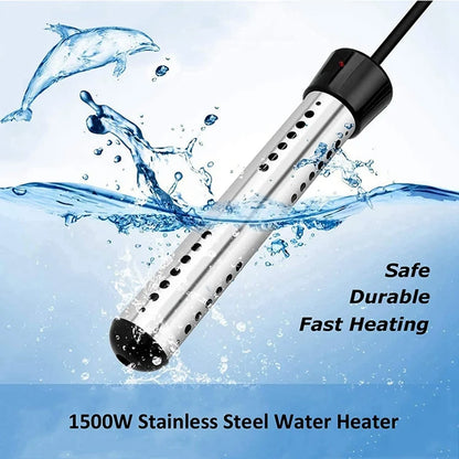 - 2500W Immersion Heater
- Pool Heater Automatic Timer
- Safe Pool Heating Immersion Heater
- Perfect For Home Travel EU Plug