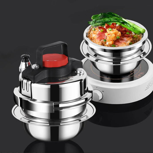 304 Stainless Steel Mini Pressure Cooker
Small Pressure Cooker
Cooker Pot Outdoor
Fragrant Rice Cooker