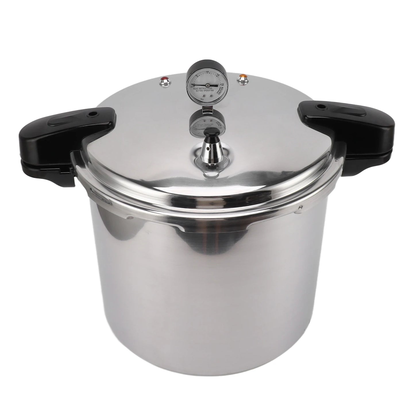 32cm Pressure Cooker Large Capacity Aluminium Alloy Canner with Pressure Gage