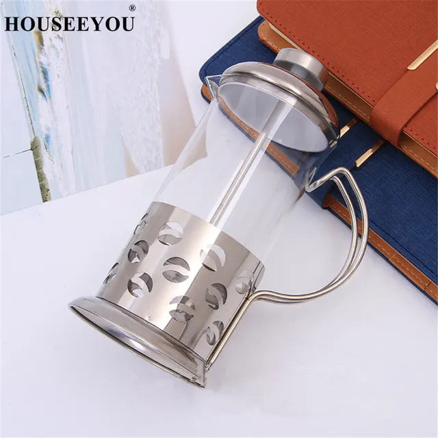 French Press Coffee Pot
Stainless Steel French Press
Portable Coffee Kettle