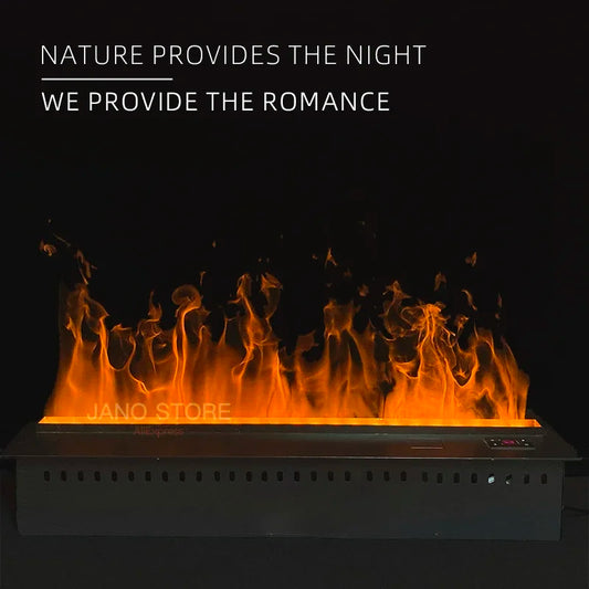 3D Atomized Fireplace
Colorful Flame ECO Decorative
Intelligent Indoor Electric Water Vapor Fireplace