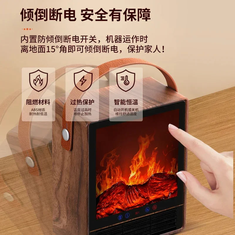3D Simulated Flame Heater
Fireplace Heater
Electric Heater
Graphene Desktop Heater
220V Heater