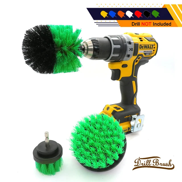 Electric Brush Power Scrubber Bathroom Surfaces Tub
All Purpose Power Scrubber Cleaning Kit
Tile and Grout Power Scrubber Cleaning Kit