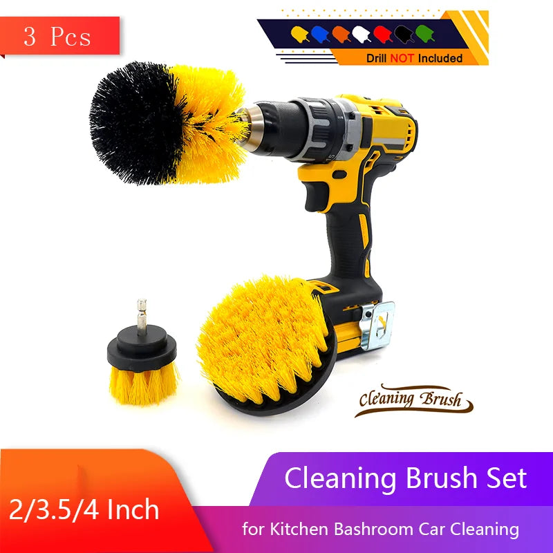 Electric Brush Power Scrubber Bathroom Surfaces Tub
All Purpose Power Scrubber Cleaning Kit
Tile and Grout Power Scrubber Cleaning Kit