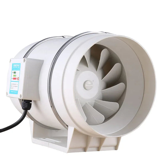 220V Exhaust Fan Home Silent Inline Pipe Duct FanBathroom Extractor Ventilation Kitchen Toilet Wall Air Ventilator 4/5/6 inch