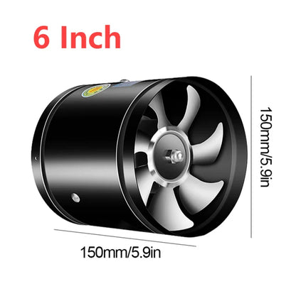 4/6/7/8 Inch Metal Duct Fans