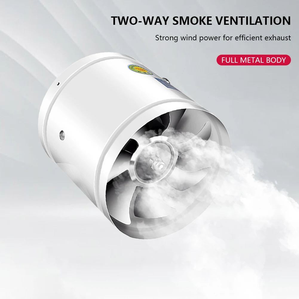 Ventilation Exhaust Fan 220V 4/6/7/8 Inch