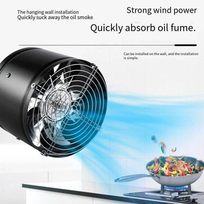 Pipe Exhaust Fan Air Ventilator Mini Extractor Bathroom Toilet Wall Fan Duct Fan