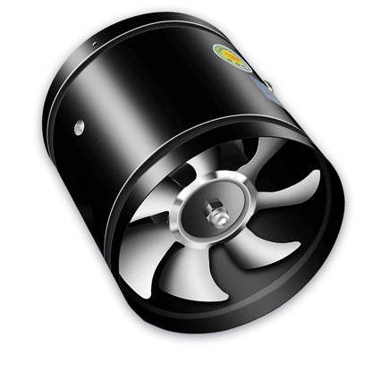 4/6/8inch Pipe Exhaust Fan Air Ventilator Metal Pipe Ventilation Exhaust Fan