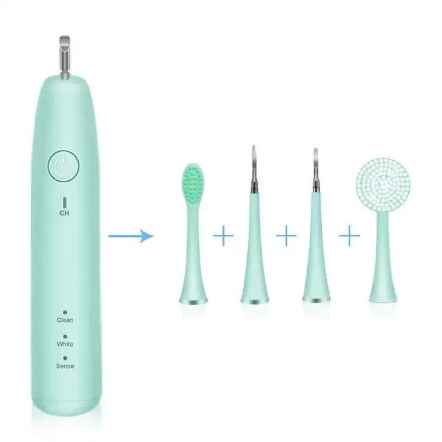 Electric Toothbrush for Oral Cleaning, 4-in-1, Portable, 3 Adjustable Gears